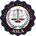 2015 Top 100 Lawyer ASLA